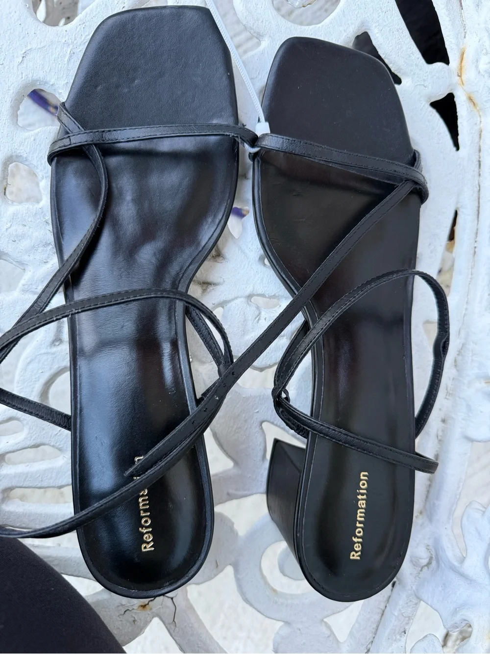 NEW… Reformation Women's Serenity Bare Sandals size 10 - Picture 4 of 6